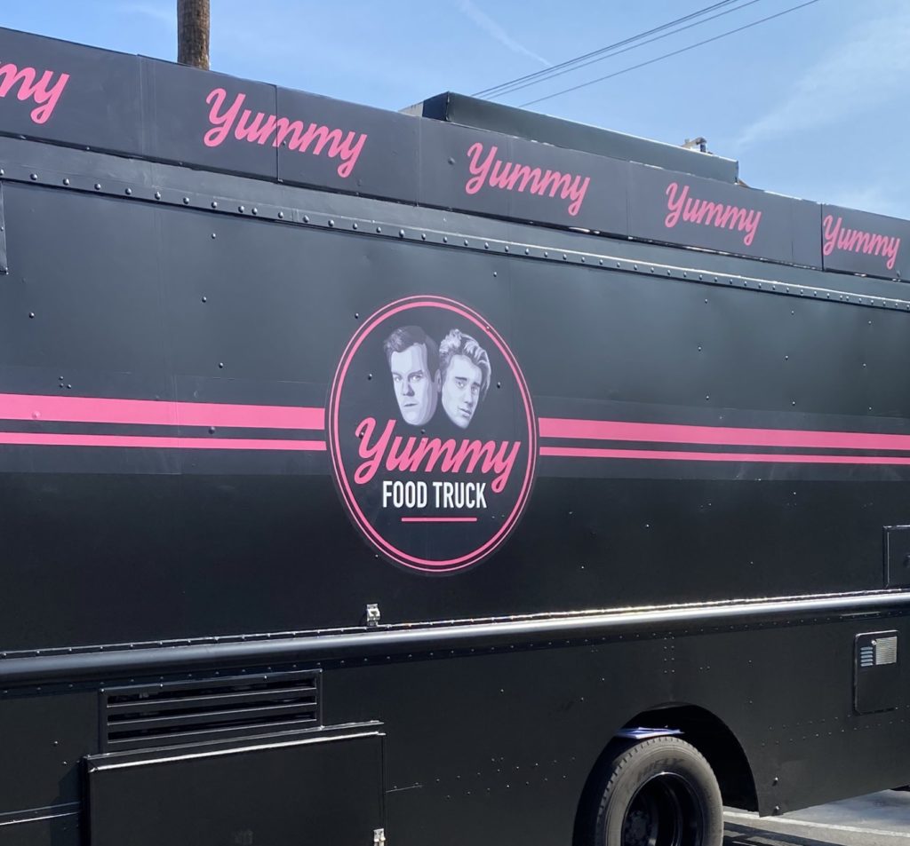 Justin Bieber Yummy Food Truck LA