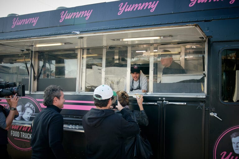 Justin Bieber Yummy Food Truck