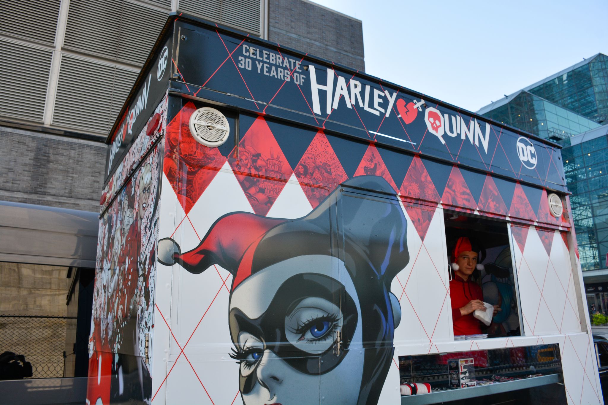 Honoring Harley Quinn at New York Comic Con