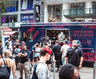 Adidas Food Truck Street Marketing Sneaker Launch