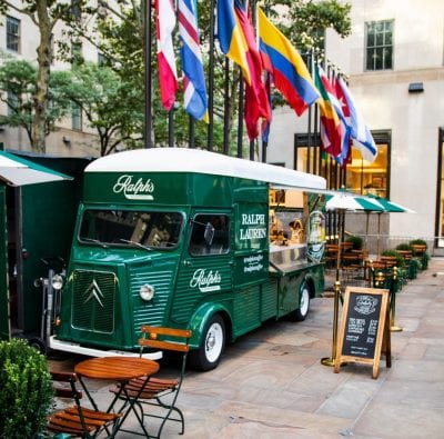 Ralphs Coffee Truck Rockefeller Center NYC