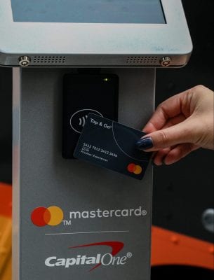 Mastercard Kiosk Street Marketing Campaign