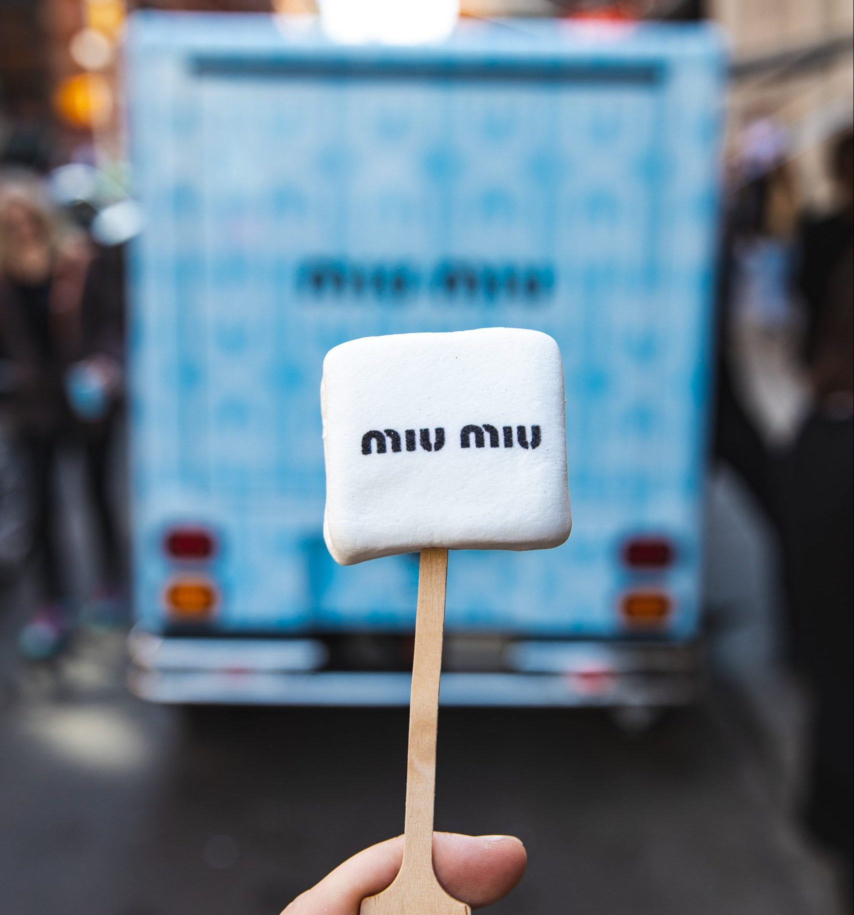Miu Miu Branded Marshmallow