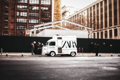 Zara Branded Vintage Food Truck