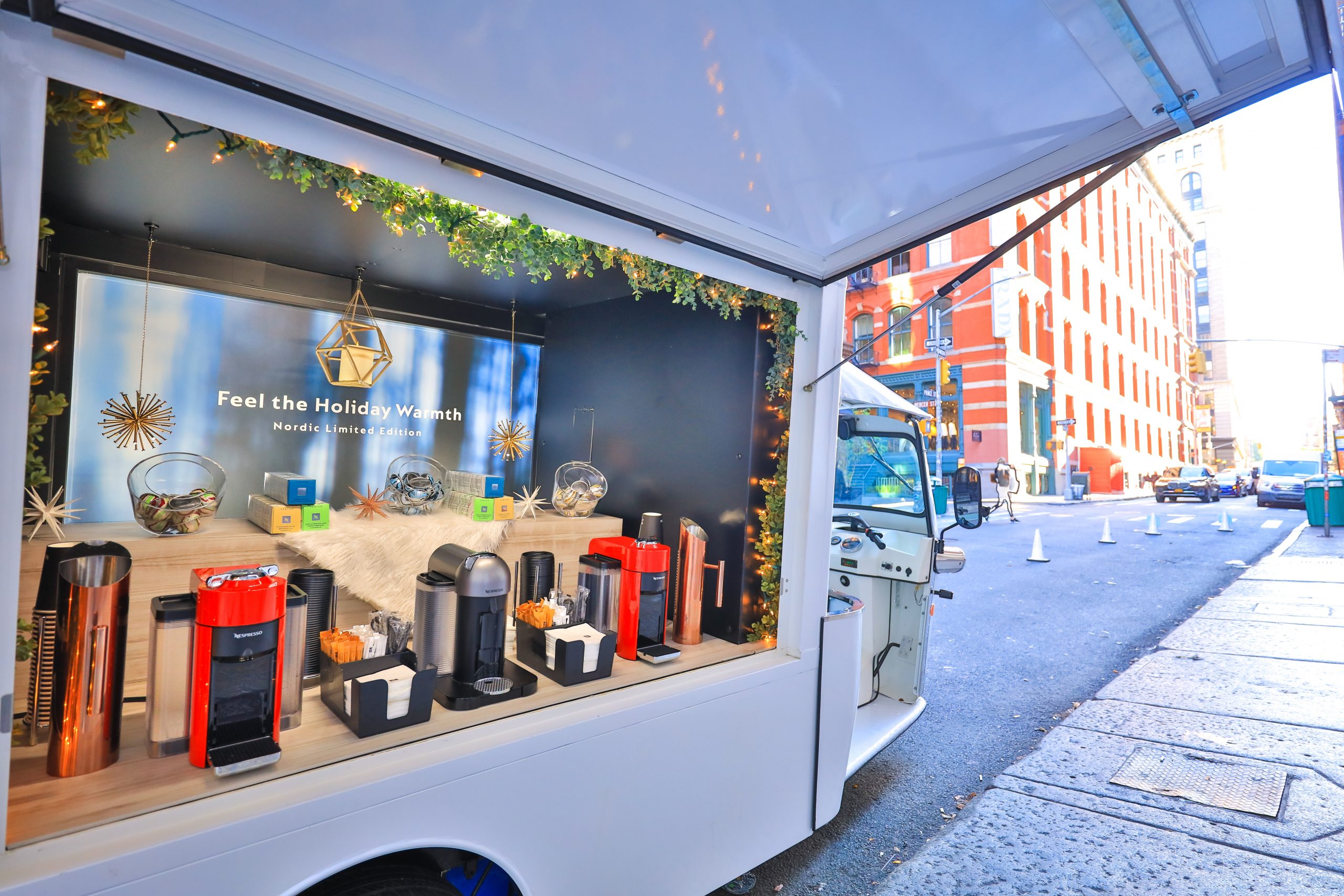 Nespresso Mobile Showroom Soho NYC