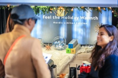 Feel the Holiday Warmth Mobile Showroom