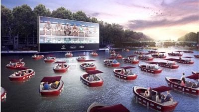 Drive-in Movie on the Water