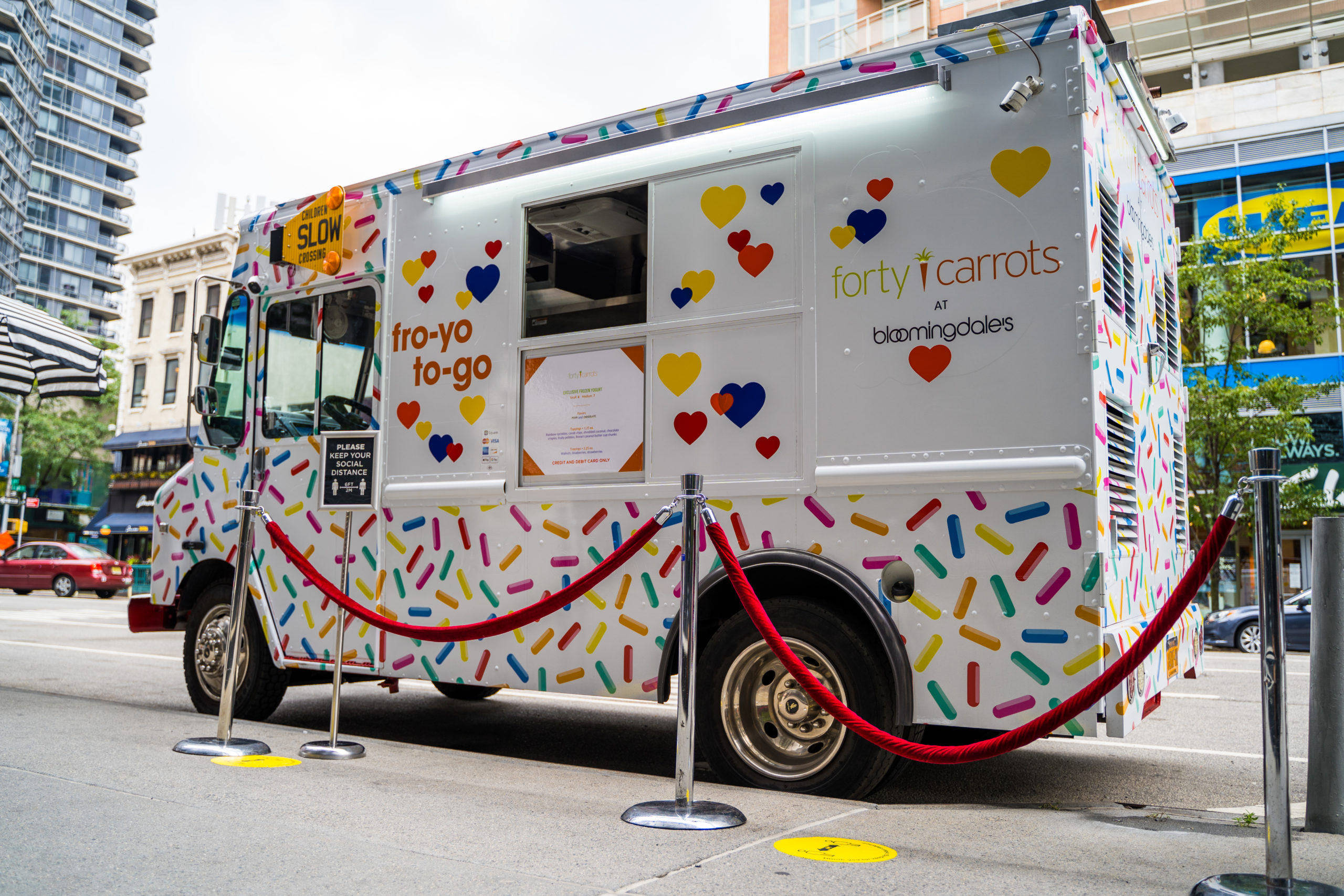 Forty Carrots Bloomingdales Branded Food Truck