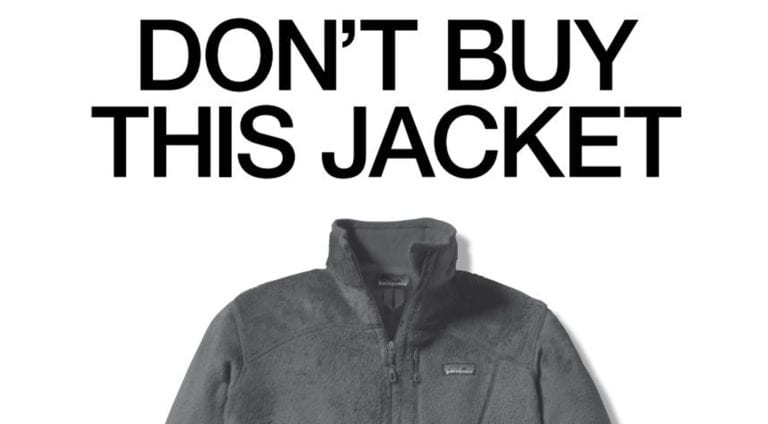 Patagonia Anti-Advertising Don't Buy This Jacket