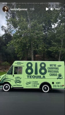 818 Tequila Kendall Jenner Custom Truck