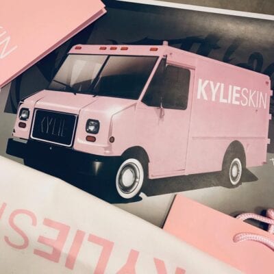 Kylie Skin branded food truck