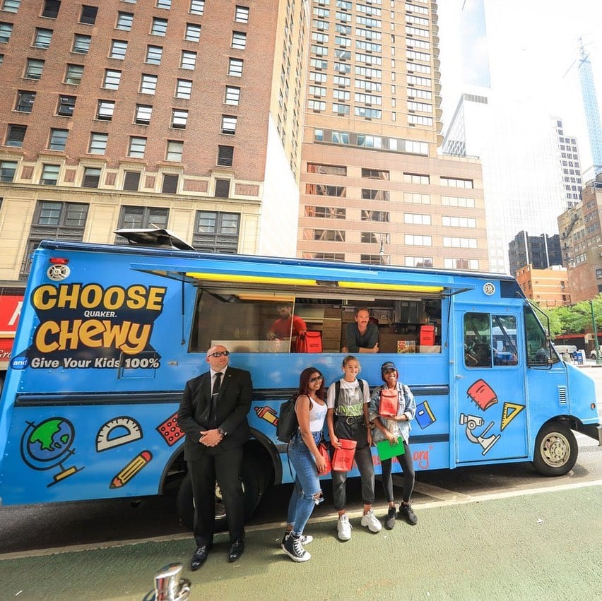 branded food truck offline marketing ideas