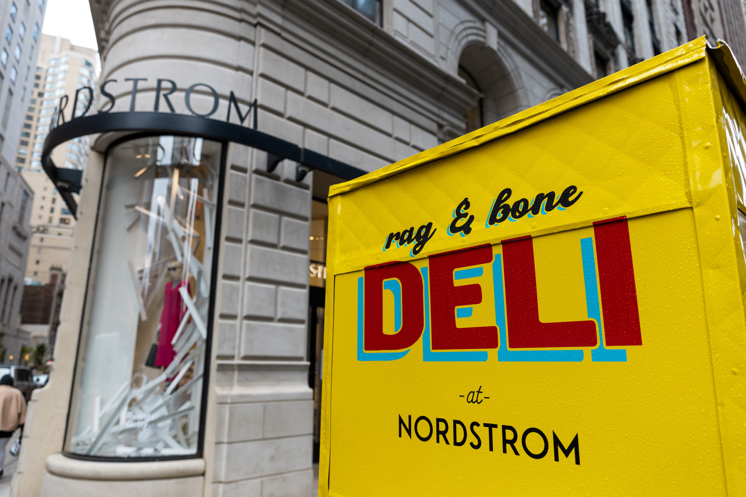 Rag & Bone Deli Nordstrom Coffee Cart New York City