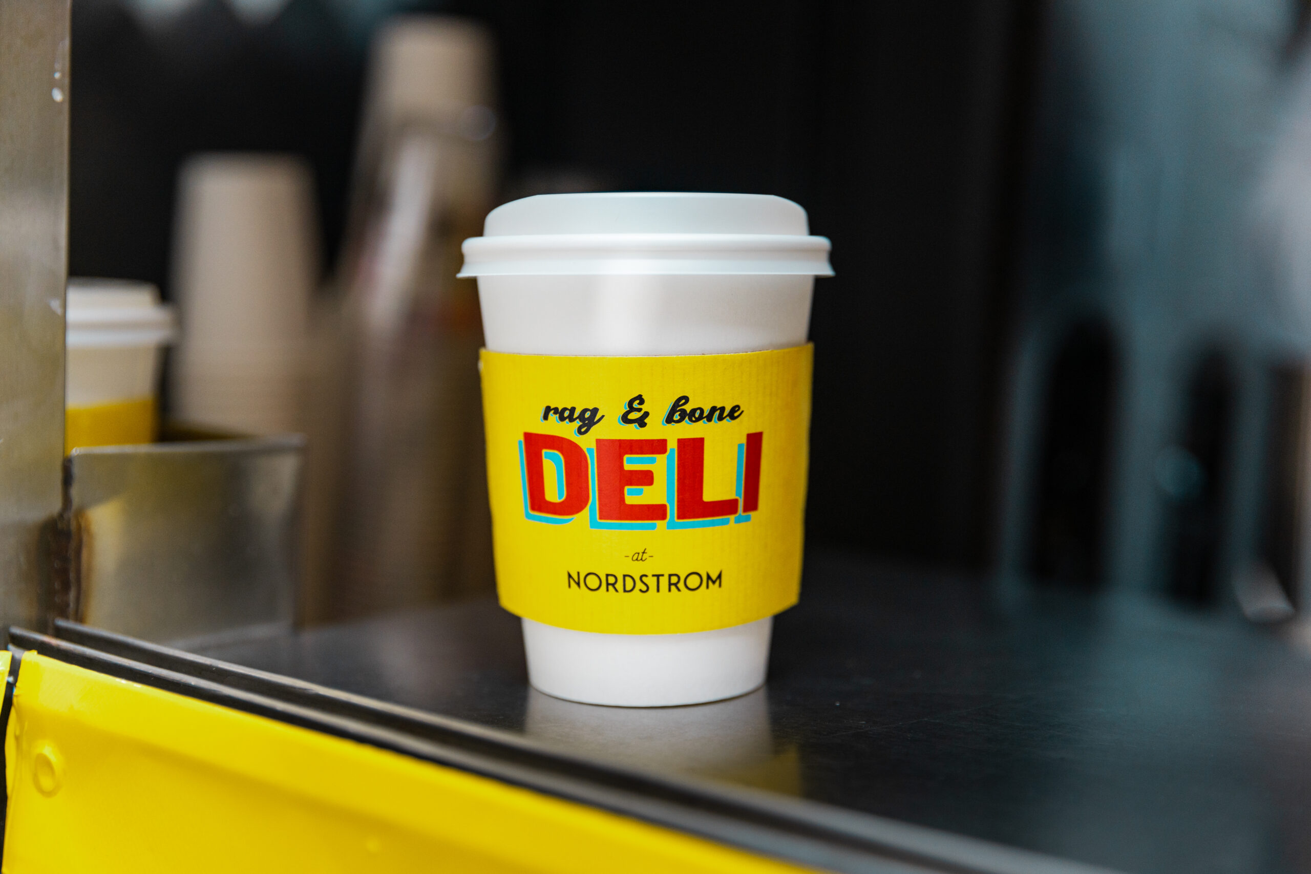 Rag & Bone Deli Coffee Cart Experiential Marketing