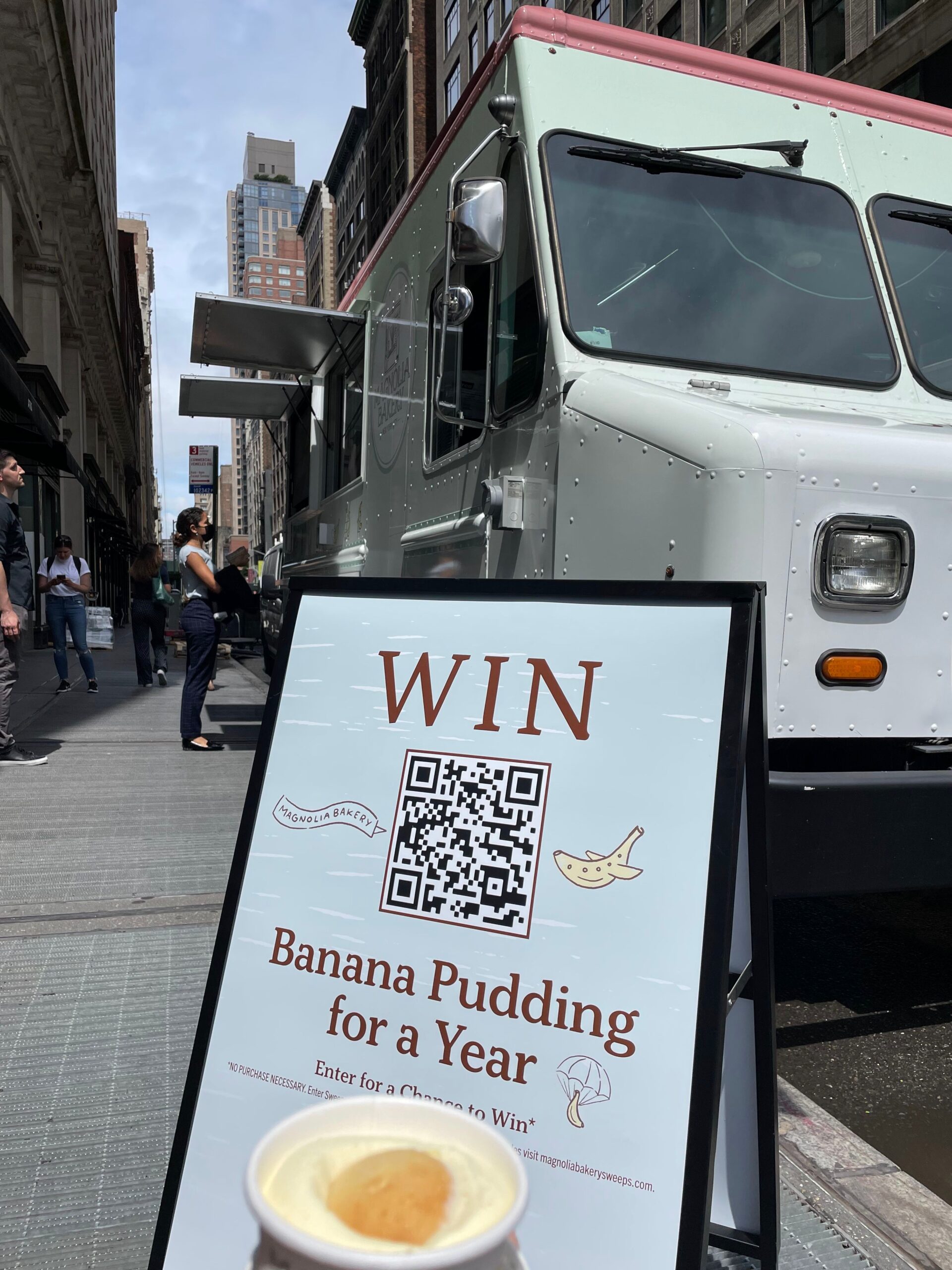 Experiential Marketing Magnolia Bakery Banana Pudding Truck
