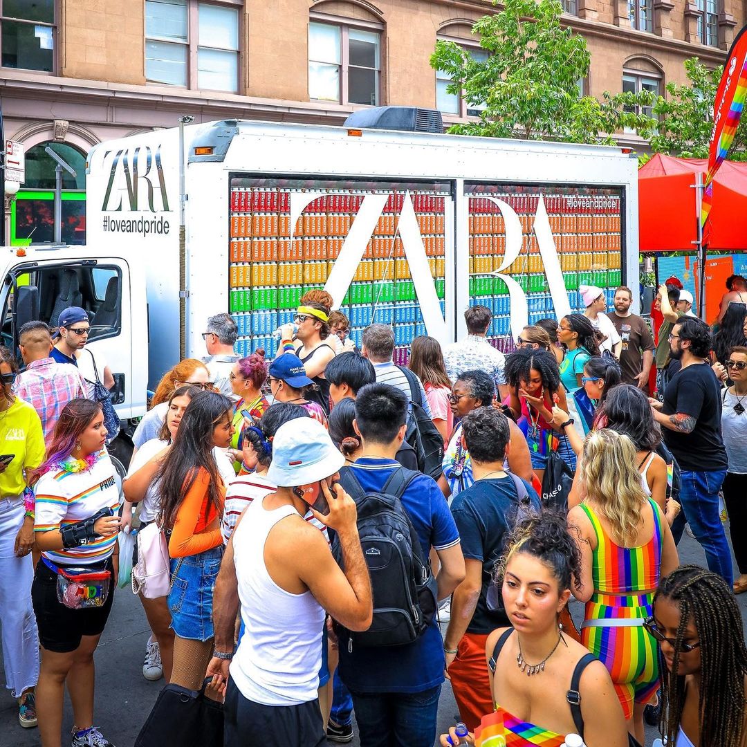 Zara Glass Box Truck for Pride