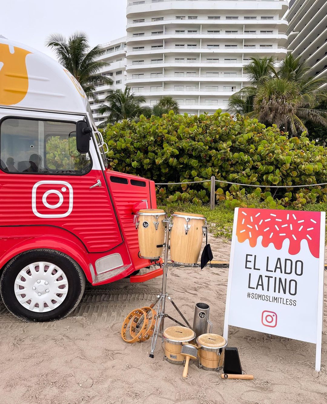 Instagram Experiential Marketing Pop Up on Miami Beach