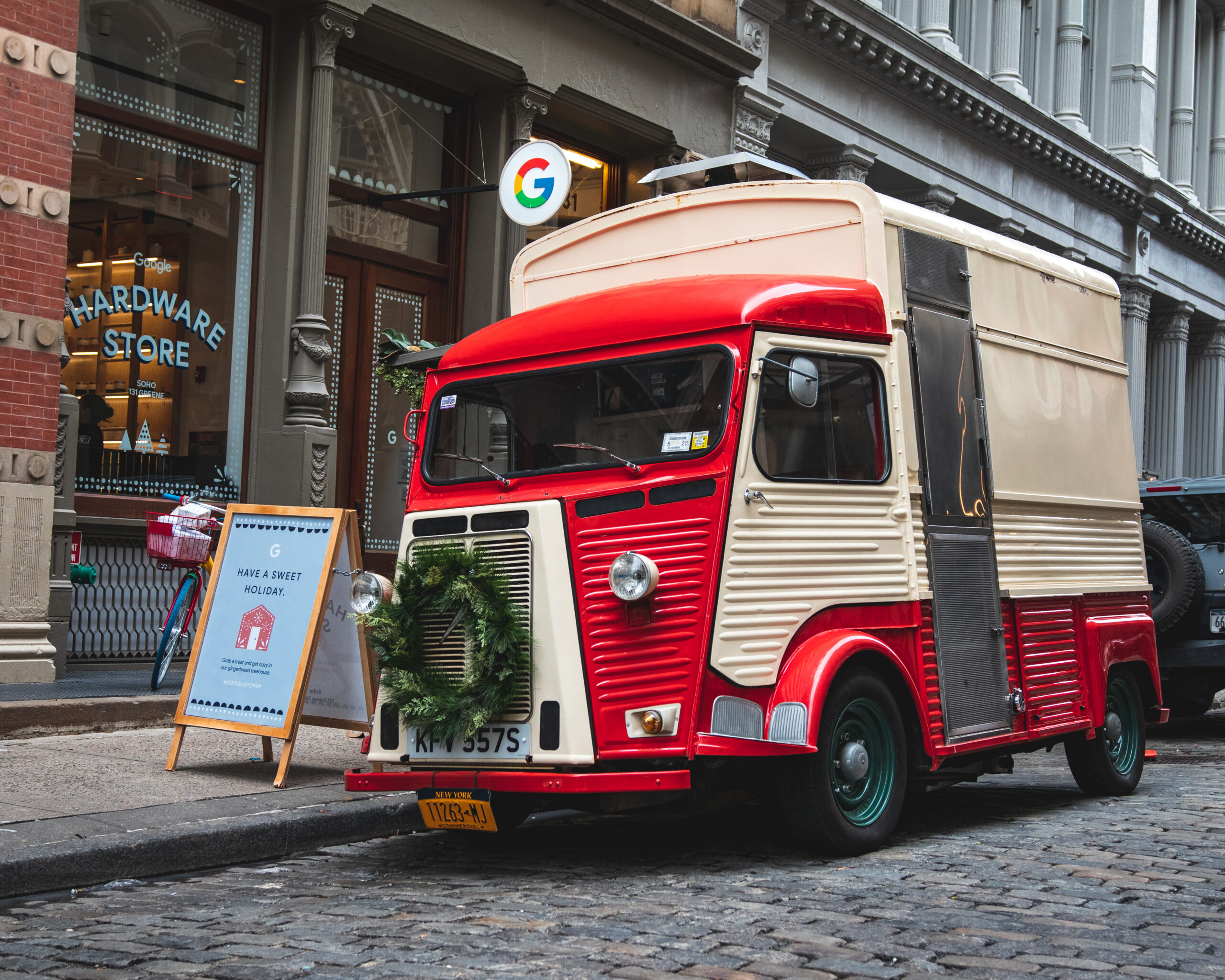 Google Hardware Holiday Food Truck Experiential Marketing Campaign