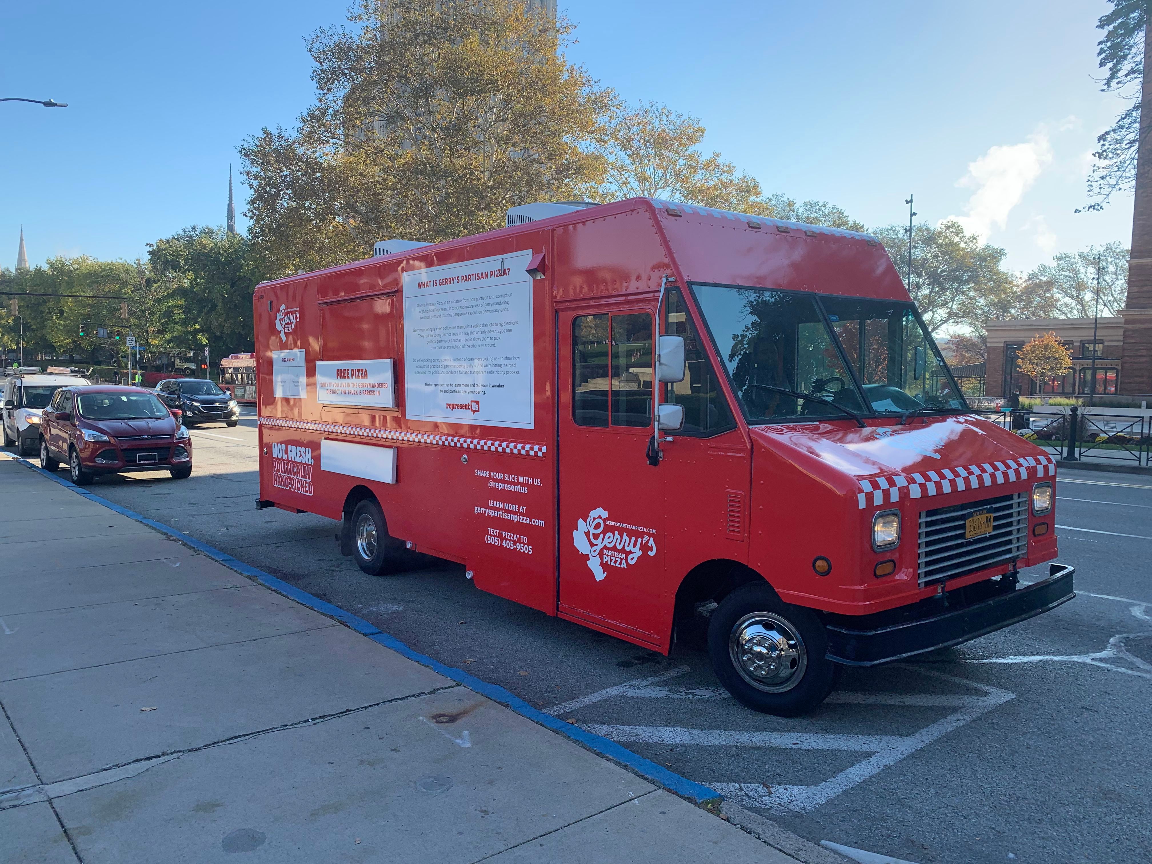 Gerry's Partisan Pizza Truck