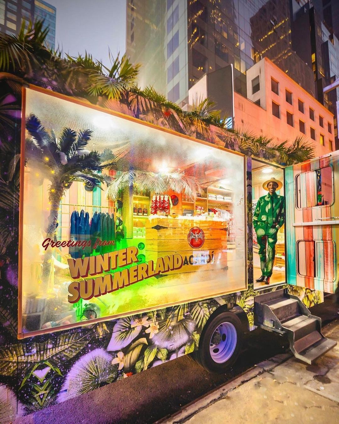Bacardi Holiday-Themed Pop-Up In NYC