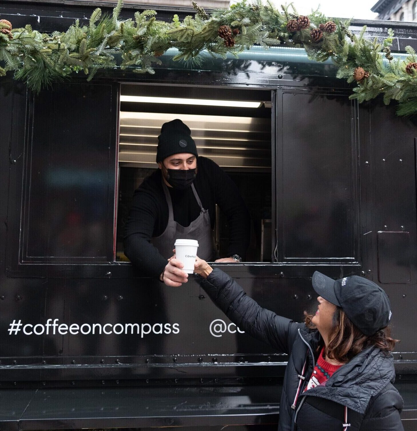 Coffee On Compass Truck