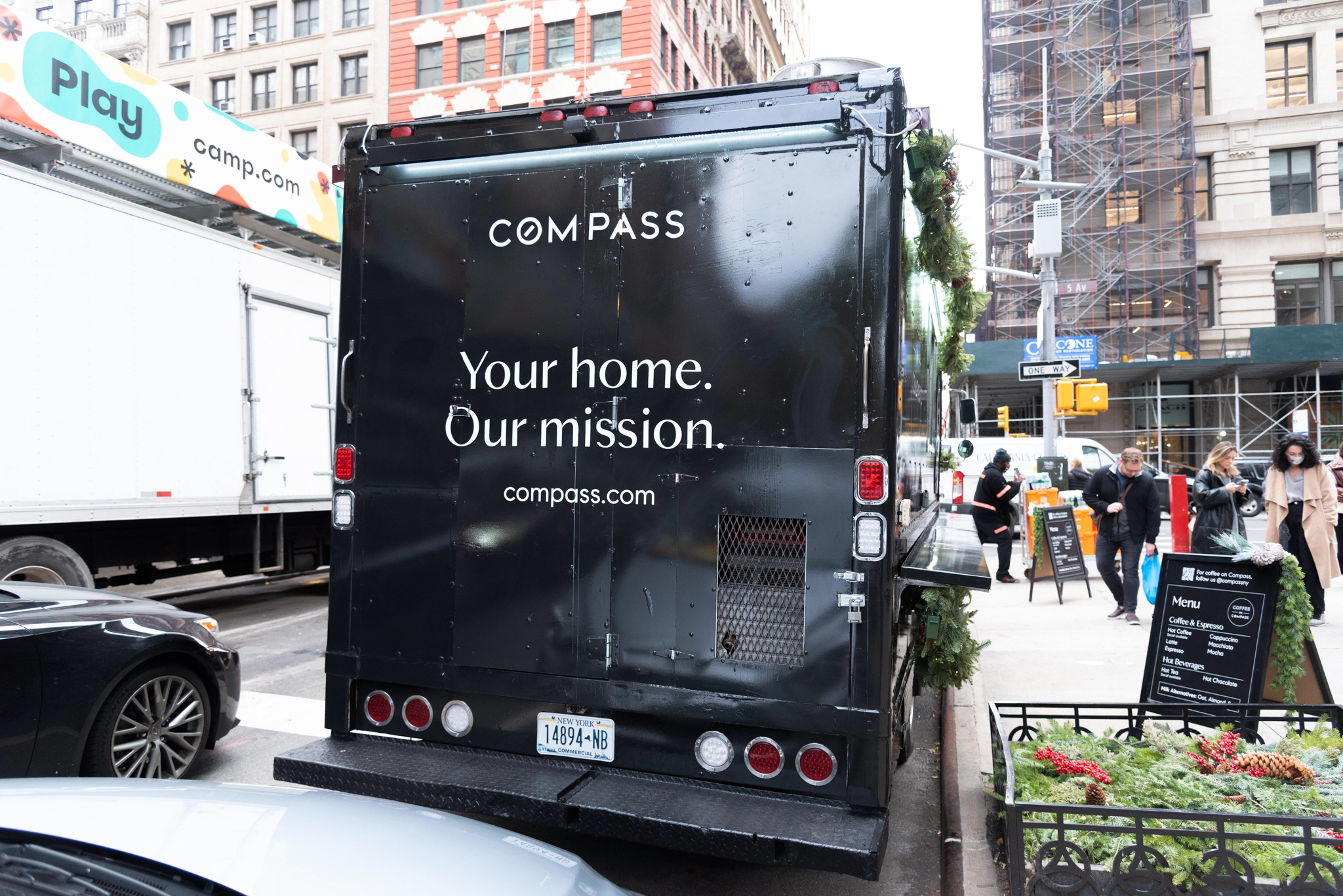 Compass Food Truck Pop Up NYC