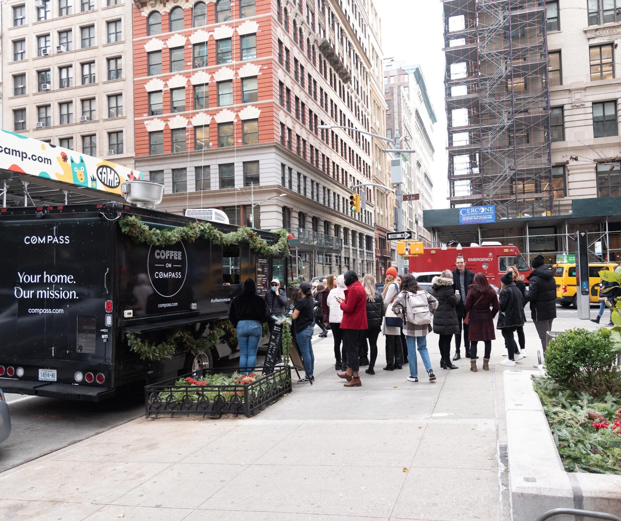 Compass Real Estate Branded Food Truck