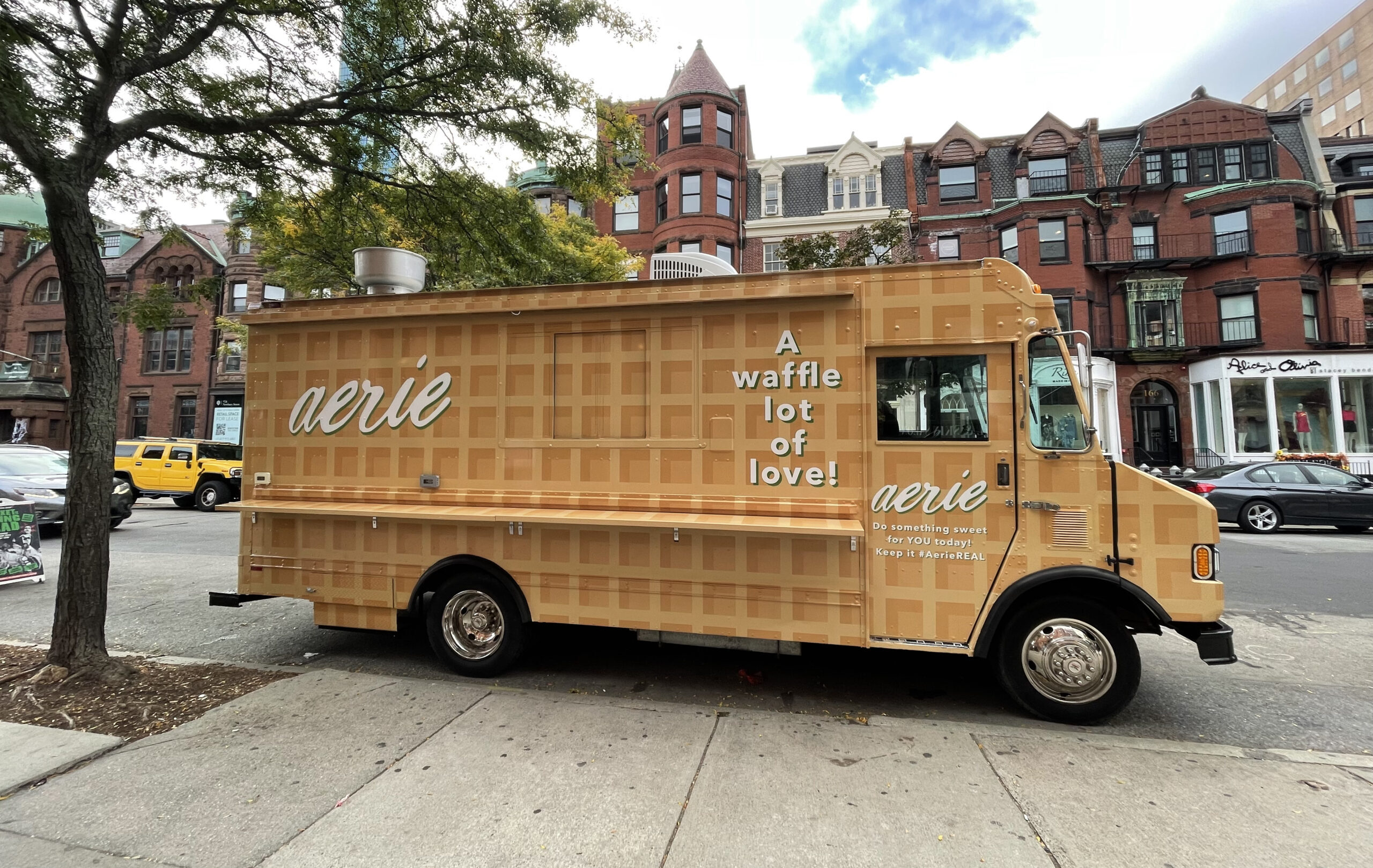 Aerie Waffle Truck Mobile Tour | Food Truck Promotions