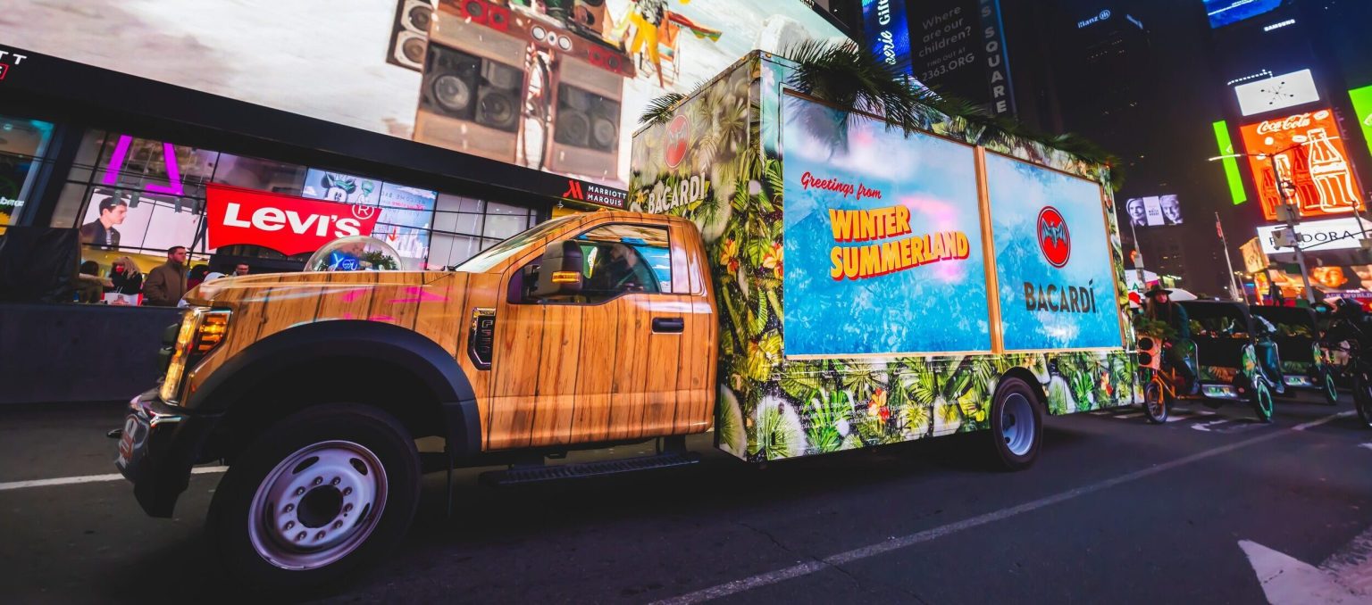 Bacardi Bacardi Winter Summerland Truck