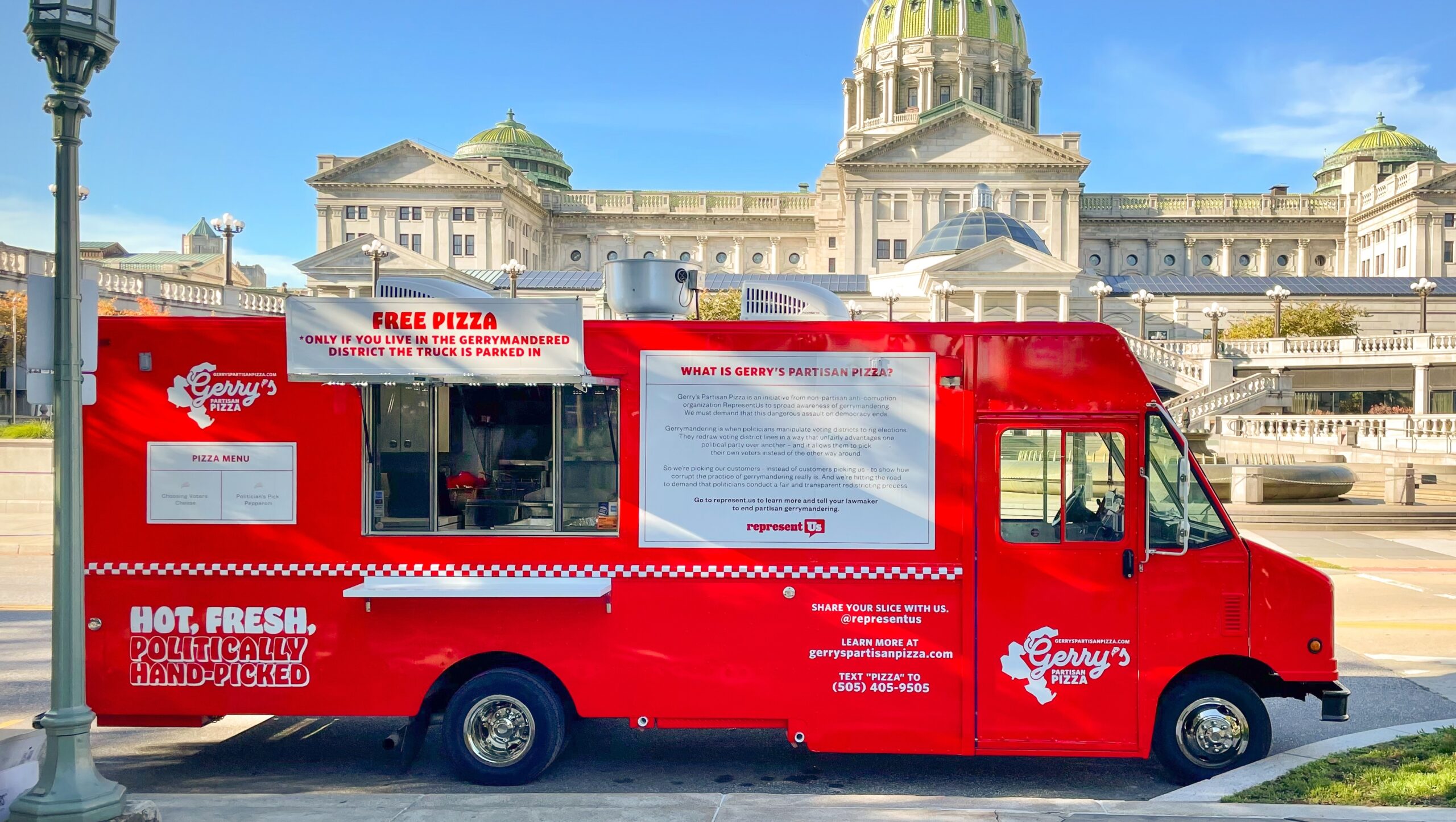 Gerry's Partisan PIzza Food Truck Pop Up