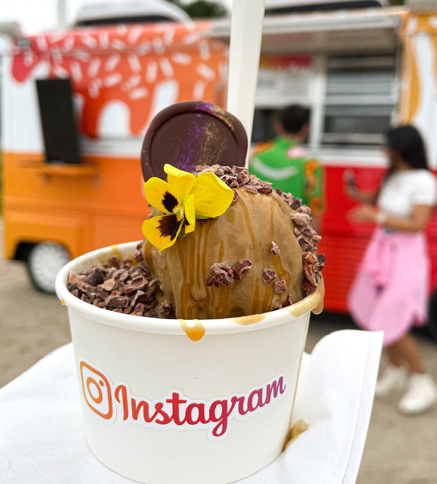 Instagram Complimentary Ice Cream Miami Beach