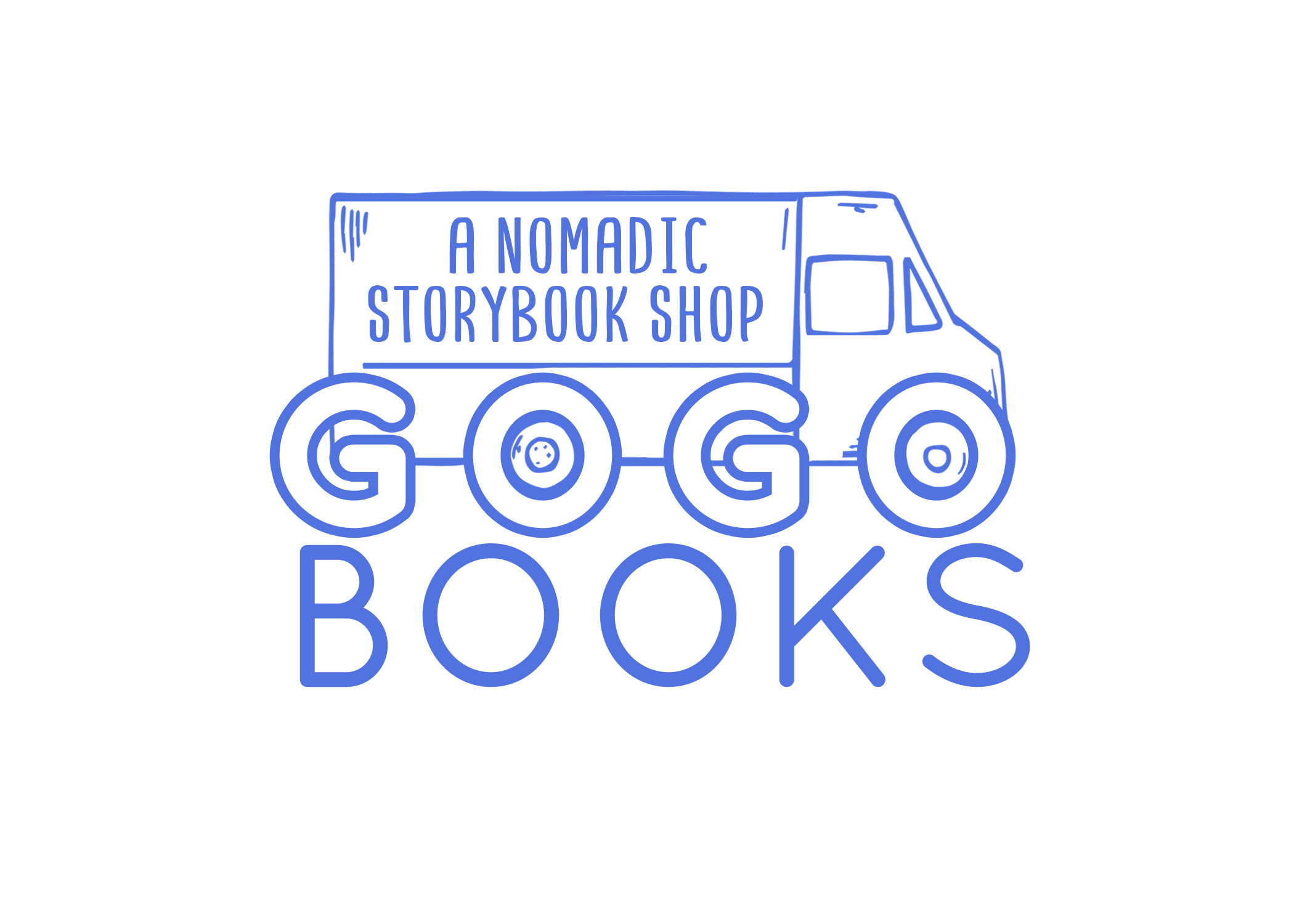 GoGo Books Mobile Retail Store Logo