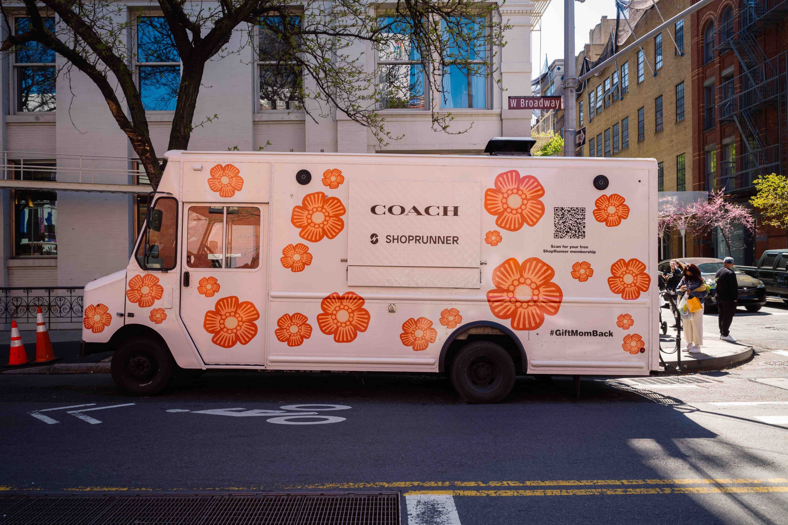 Coach x ShopRunner Branded Food Truck