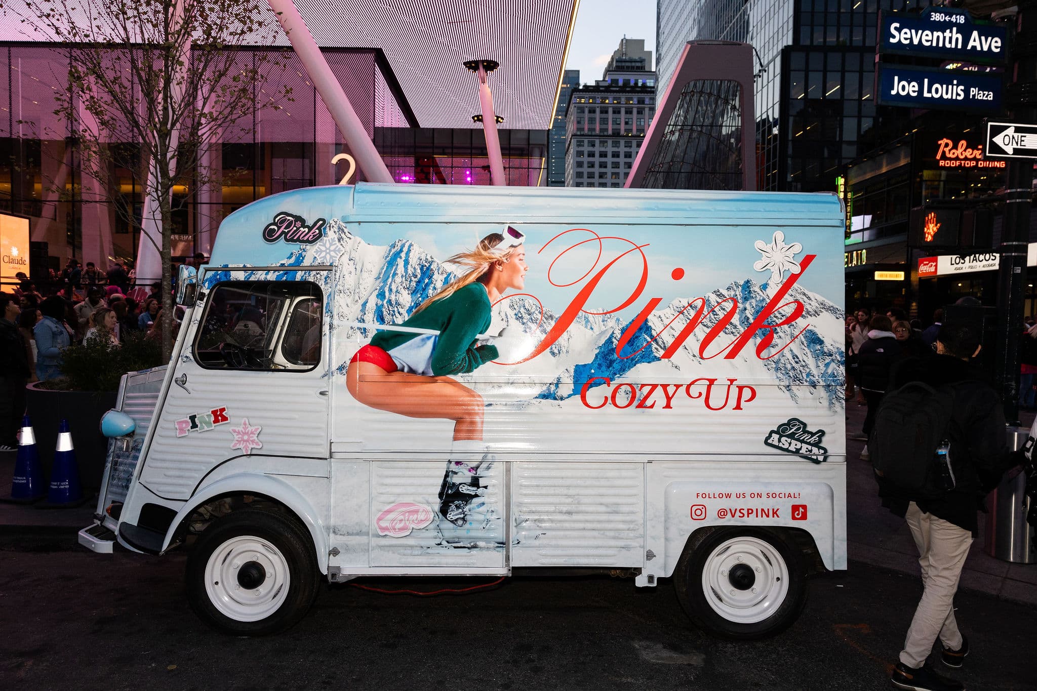 Victoria Secret Pink Citroen Pop Up Truck