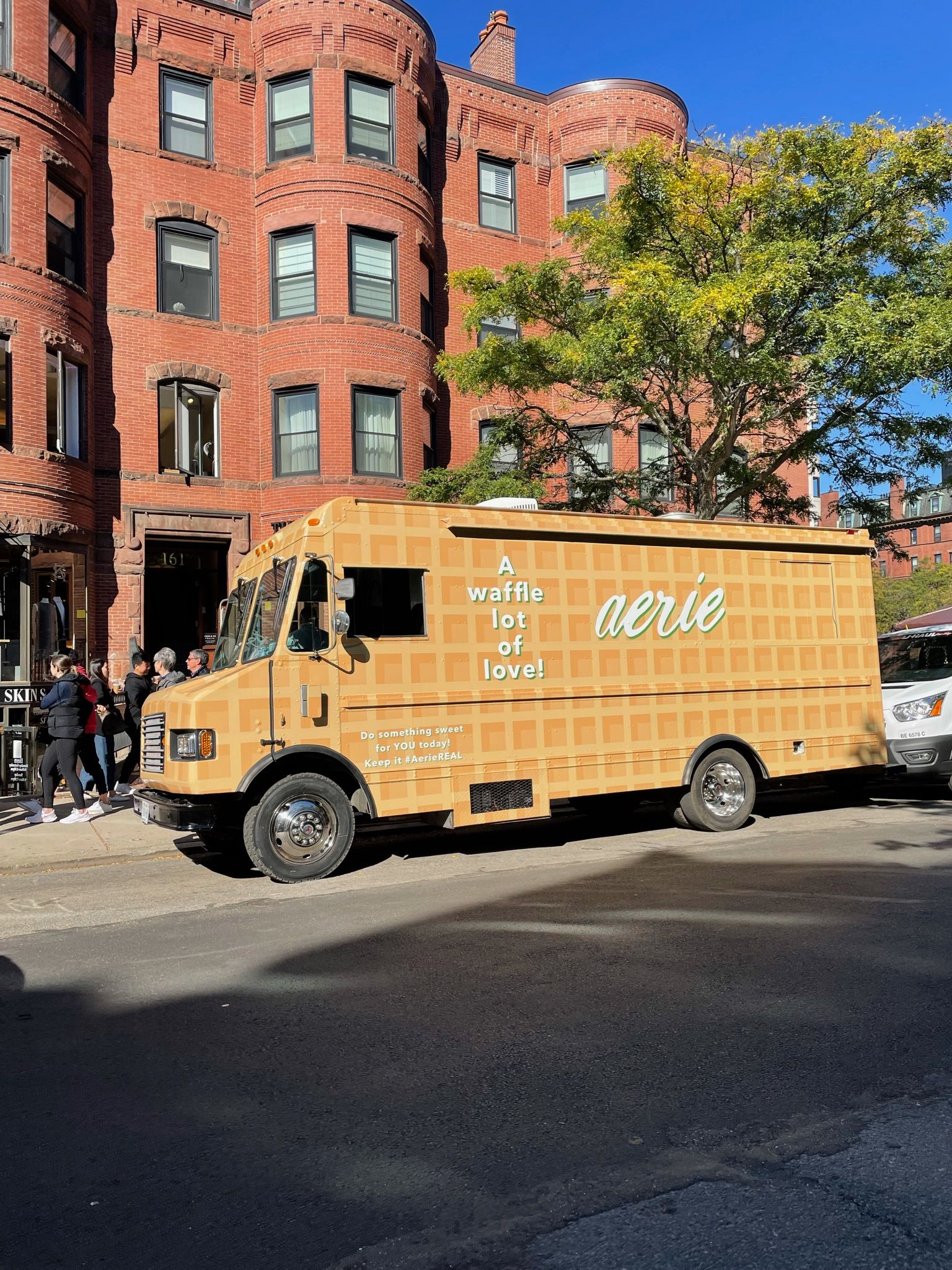 Aerie branded food truck
