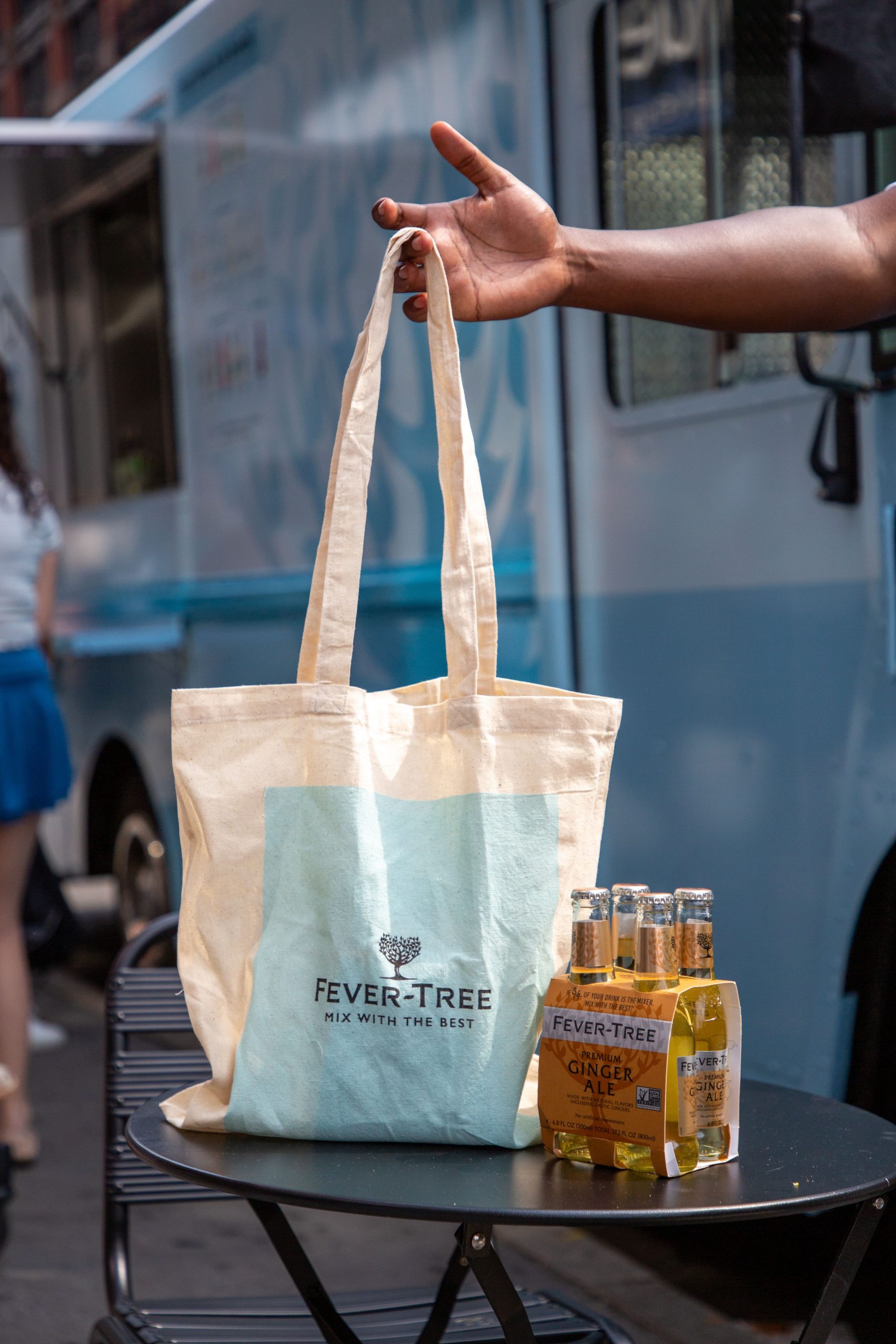 Fever-Tree Branded Tote And Ginger Ale