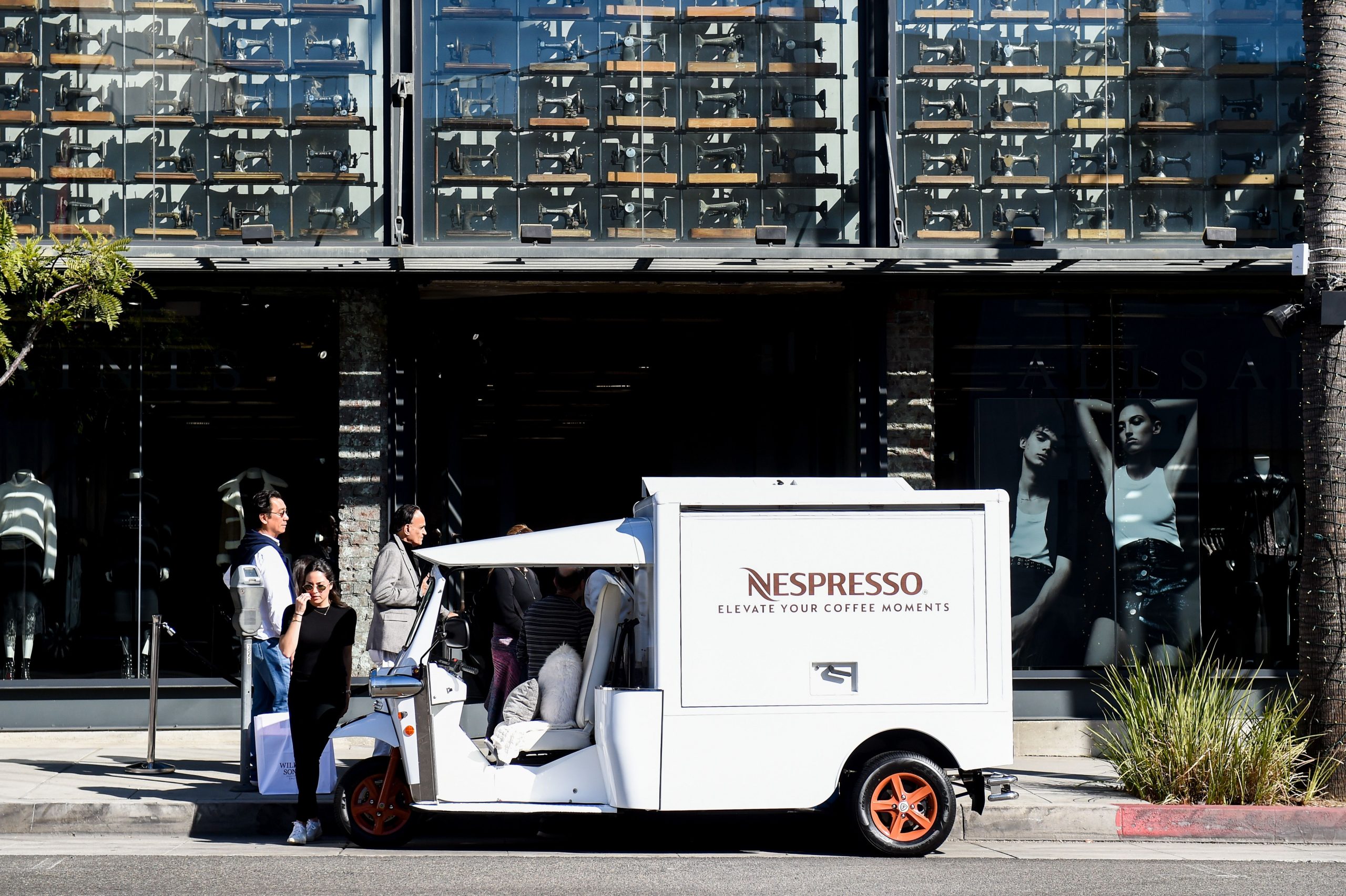 Nespresso E-Tuk On Mobile Tour