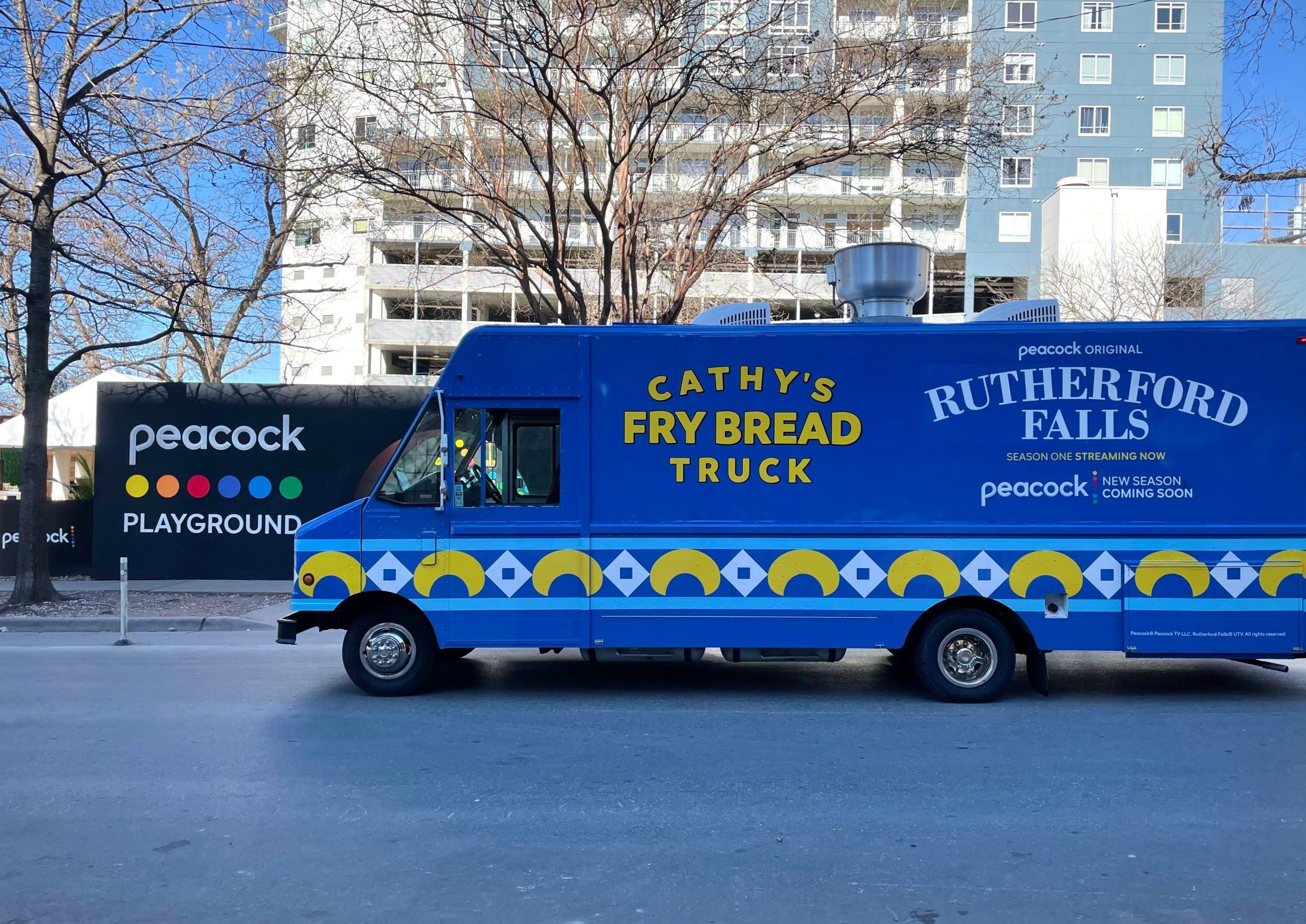 Peacock Food Truck At South By Southwest