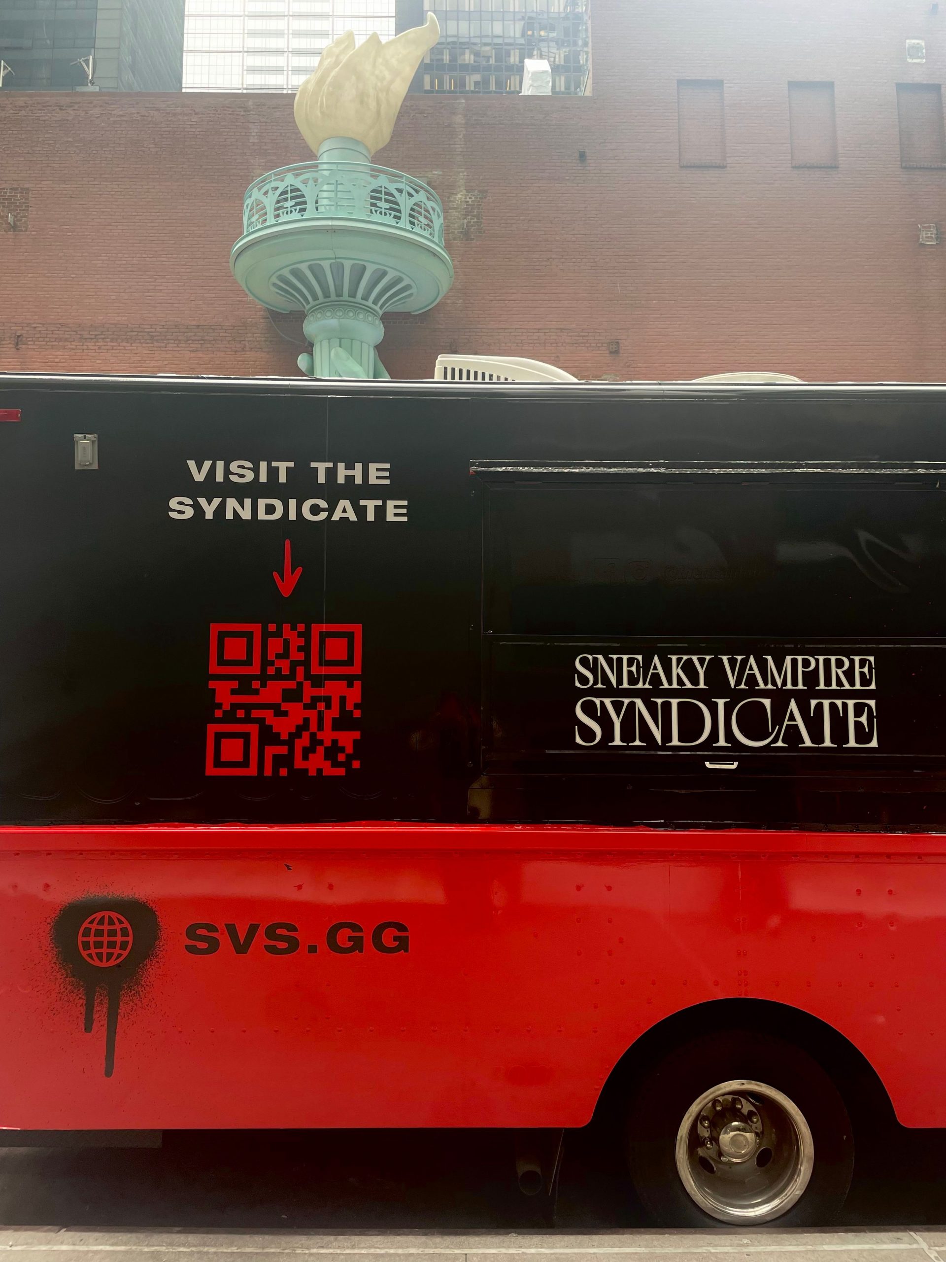Sneaky Vampire Syndicate food truck.