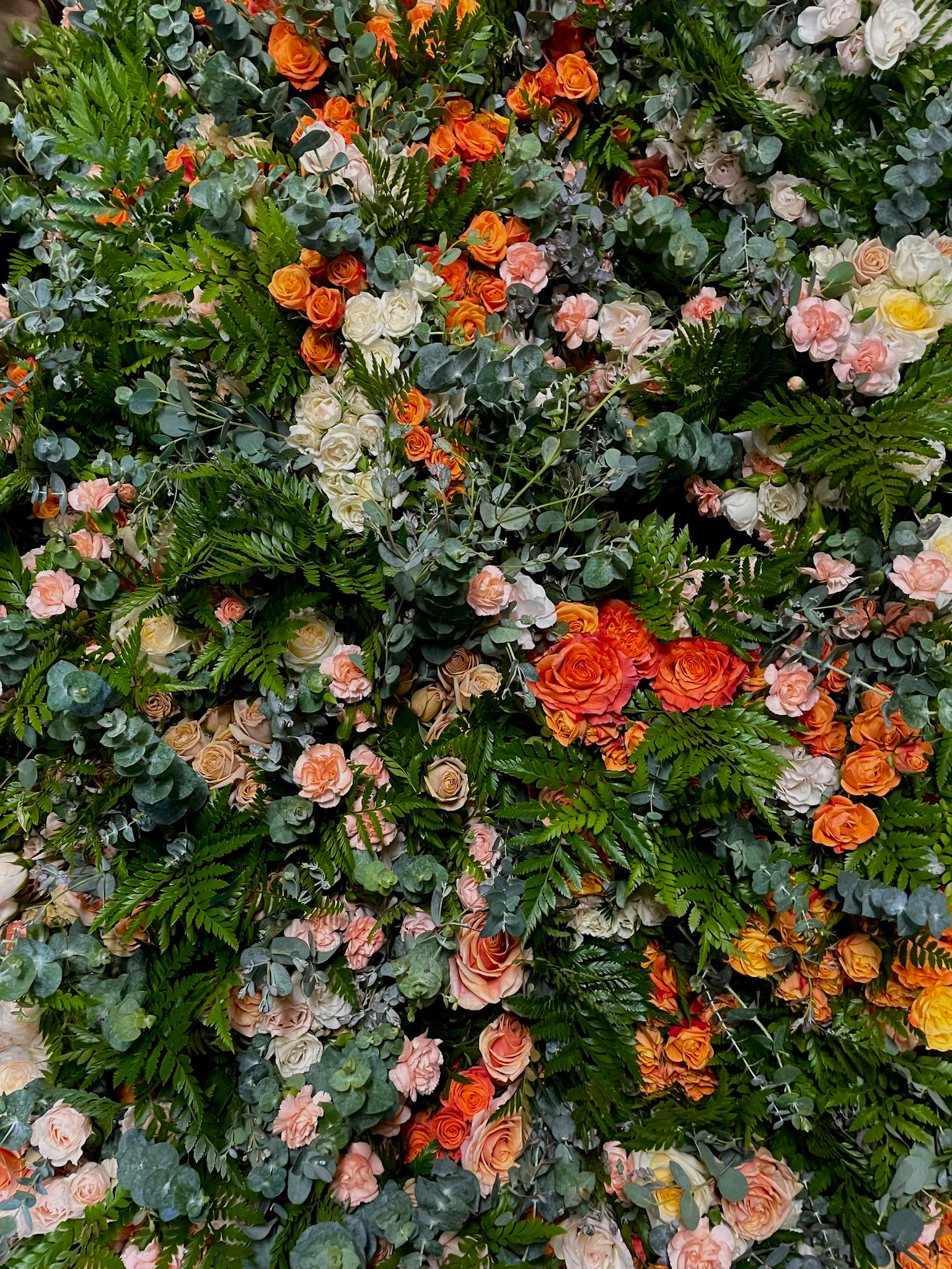 ShopRunner x Coach flower arrangements.