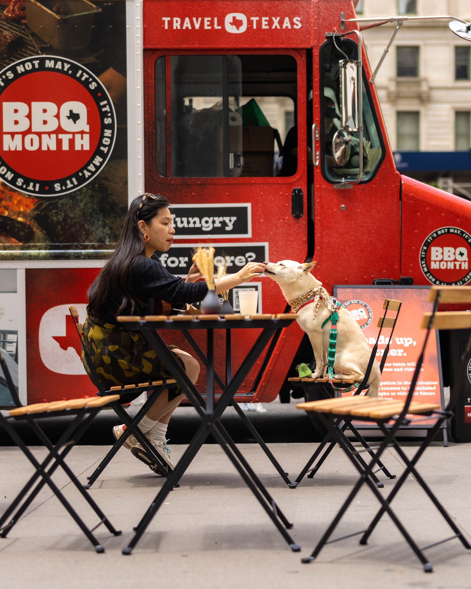 Travel Texas promotion in NYC for BBQ Month.
