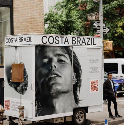 Costa Brazil pop up 2022