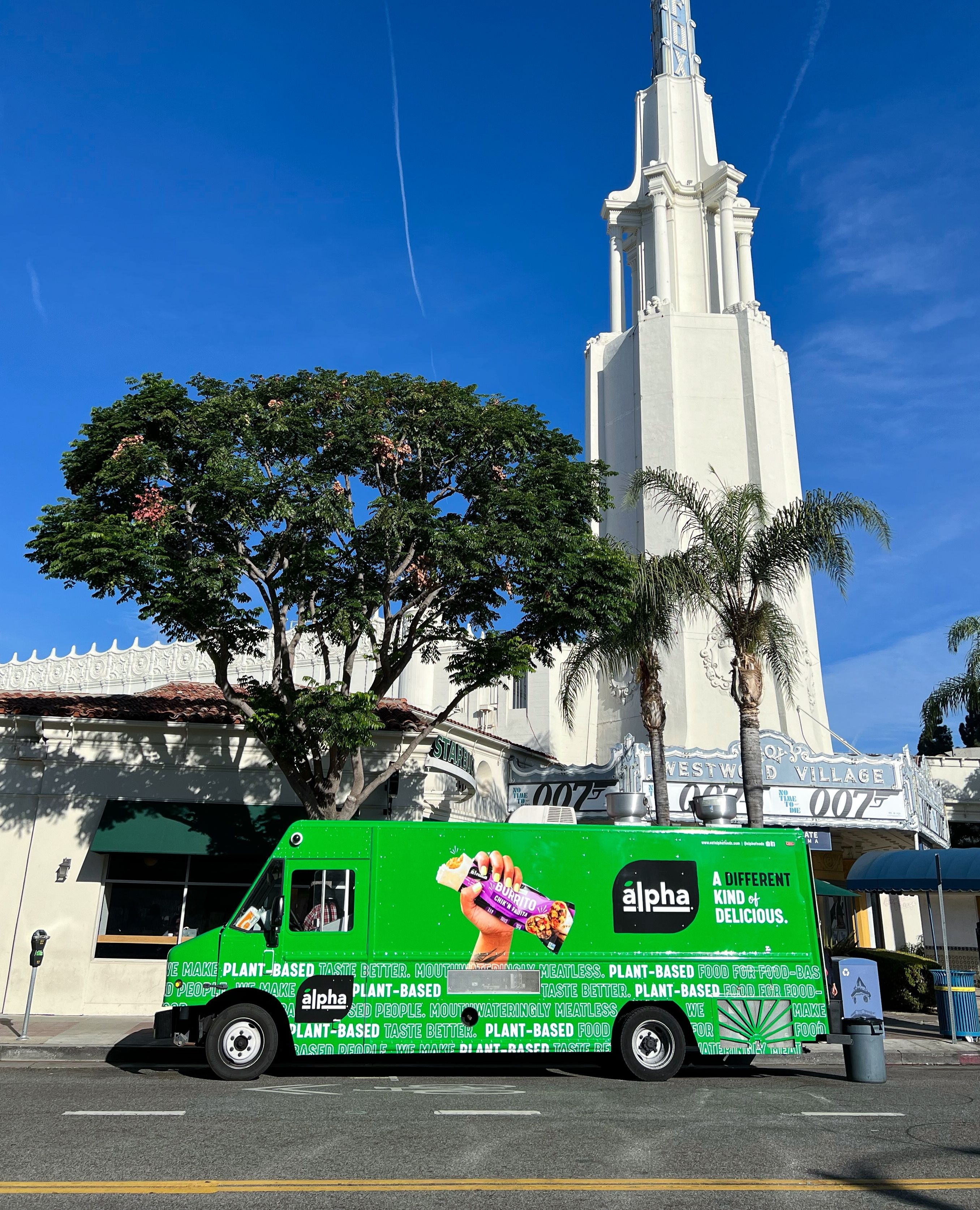 alpha-foods-branded-truck Alpha Foods branded truck
