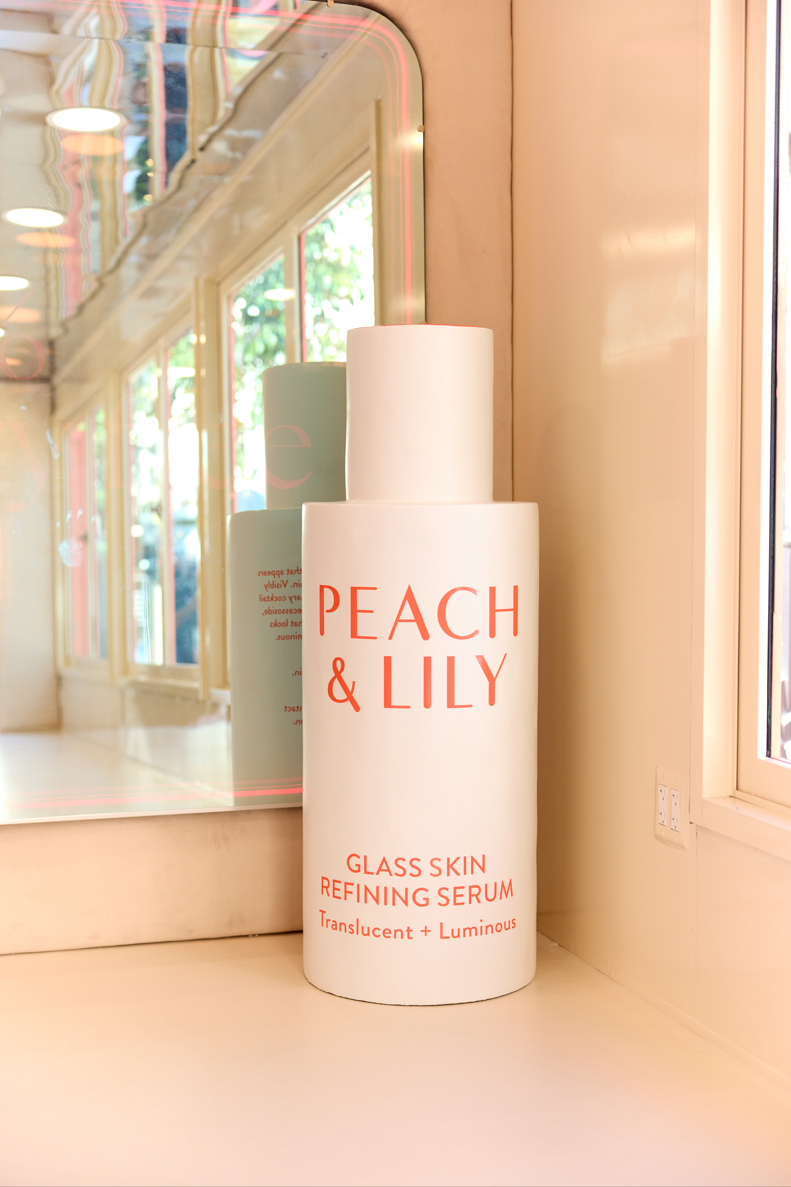 Peach and Lily Life Size Prop