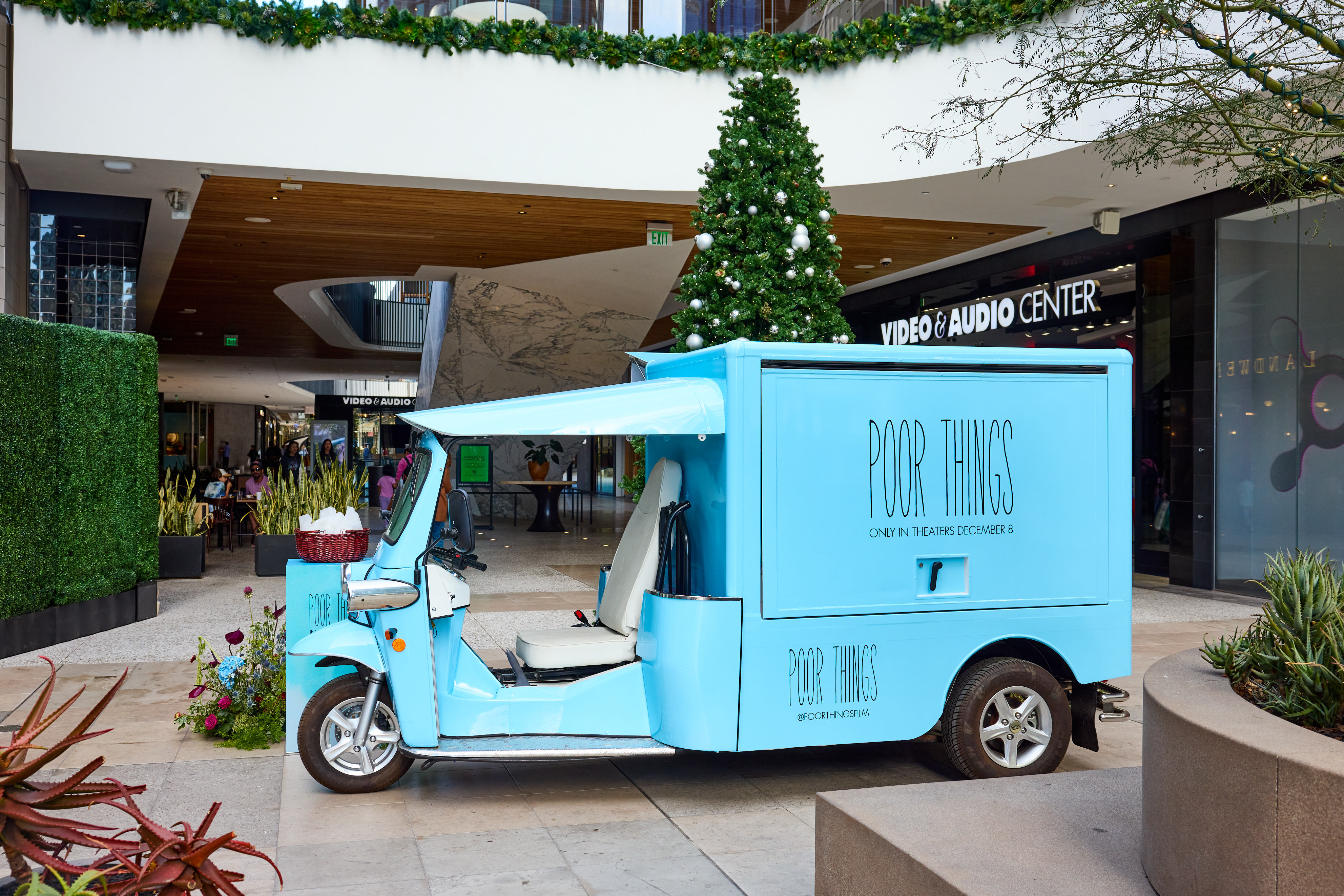 Poor Things Tuk Tuk Westfield Century City