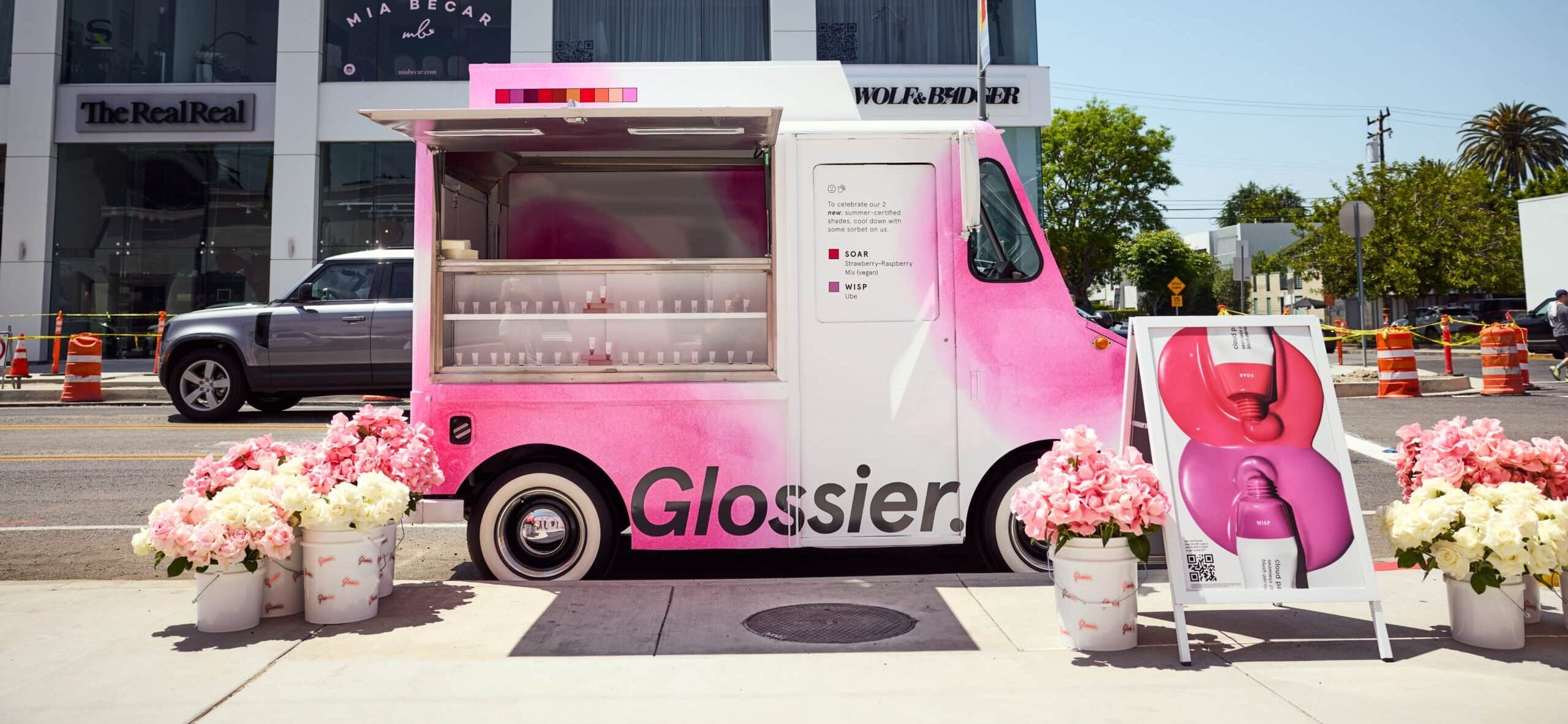 Glossier Cloud Paint Pop-Up