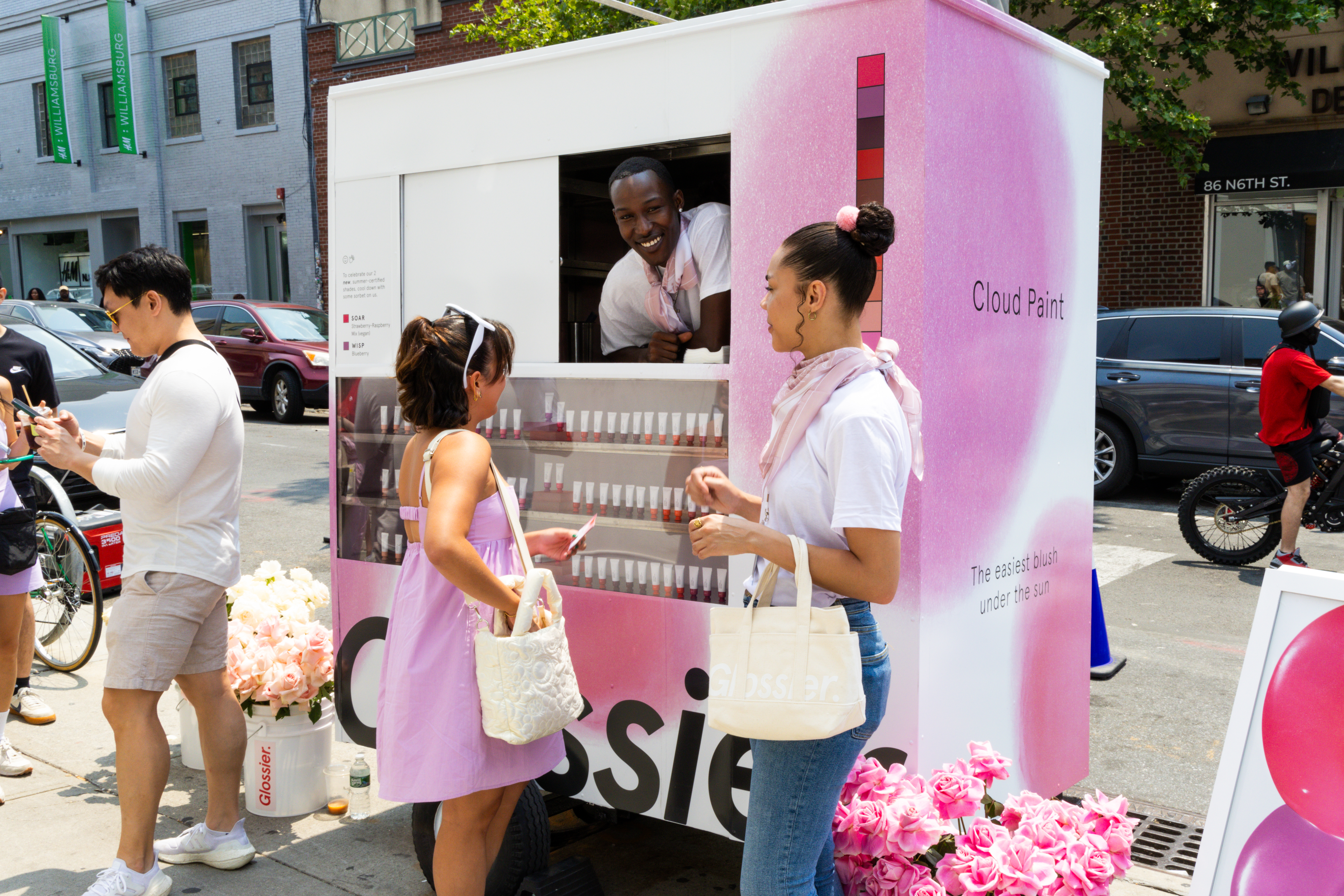 Summer Scoops with Glossier Cloud Paint Pop-Up | FTP Agency
