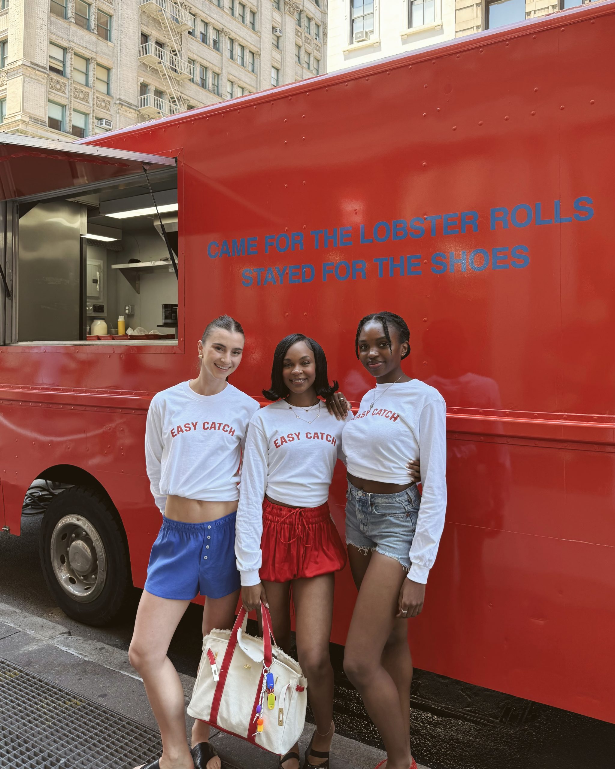 Three women in 