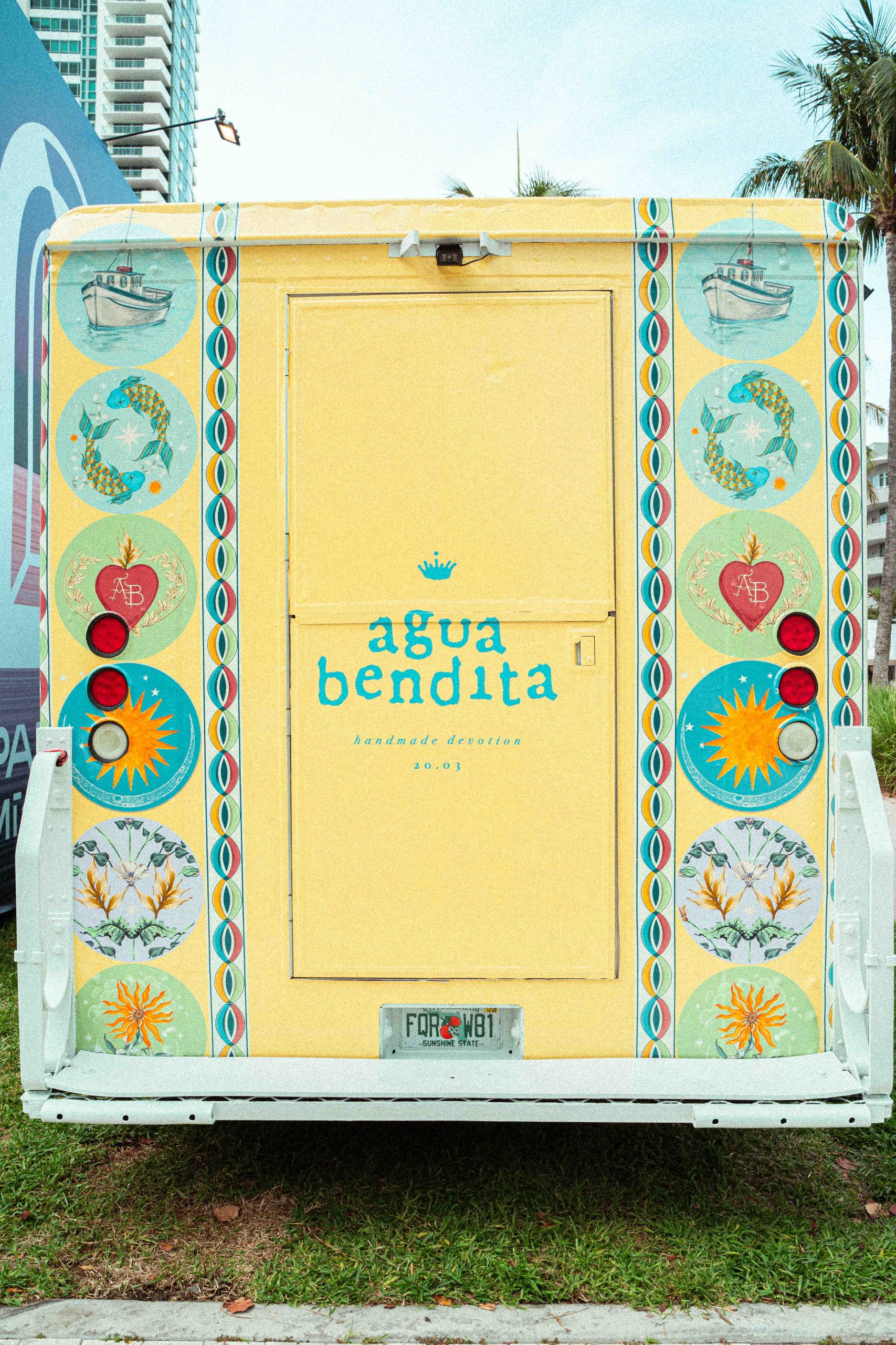 AGUA BENDITA MIAMI - AGUA BENDITA MIAMI SWIM WEEK - AGUA BENDITA FOOD TRUCK