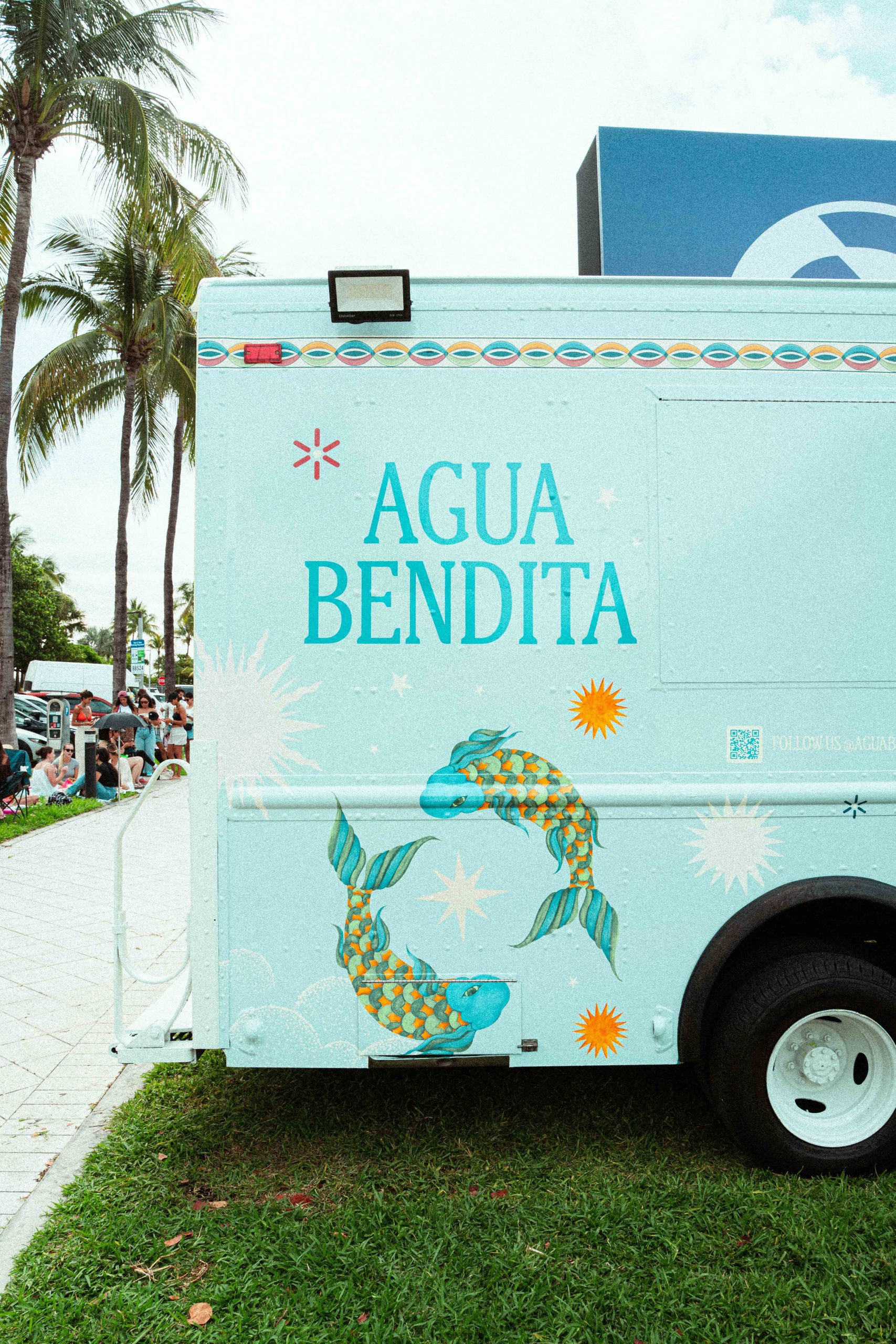 AGUA BENDITA MIAMI - AGUA BENDITA MIAMI SWIM WEEK - AGUA BENDITA FOOD TRUCK